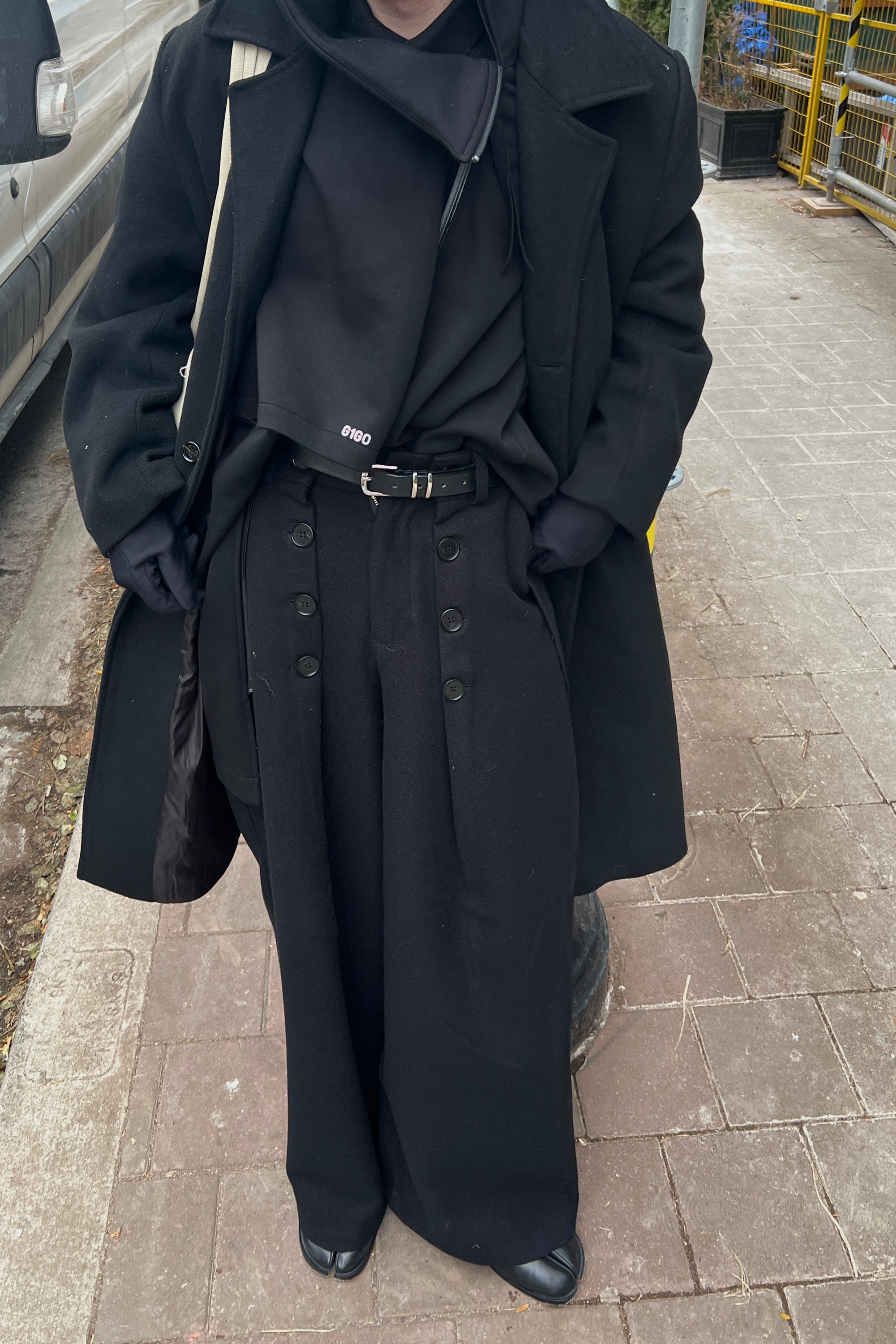 Neo-Trench Hybrid Oversize Hoodie